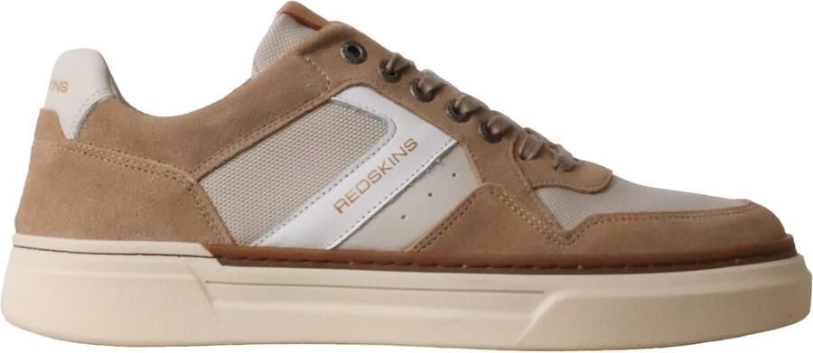 REDSKINS Sportieve veterschoen 'Lerma-Sneaker aus Leder' beige karamel - Foto 6