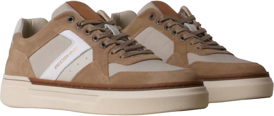 REDSKINS Sportieve veterschoen 'Lerma-Sneaker aus Leder' beige karamel - Foto 2