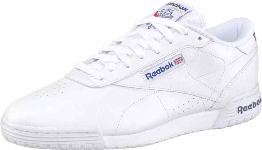 Reebok Classics Ex O Fit Clean Logo INT Heren Sneakers Sportschoenen Schoenen Leer Wit AR3169 - Foto 15