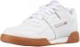 REEBOK CLASSICS Workout Plus Sneakers White Carbon Classic Red Reebok Royal Gum - Thumbnail 5