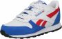 Reebok Classics Classic Leather sneakers kobaltblauw wit rood - Thumbnail 3