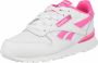 Reebok Classics Classic Leather Step 'N' Flash sneakers met lichtjes wit roze - Thumbnail 3