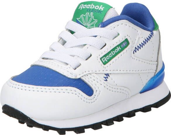 Reebok Classic Sportschoenen Wit en Blauw Synthetische Buitenkant - Foto 3