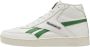 Reebok Classics Club C Form Hi leren sneakers ecru groen - Thumbnail 4