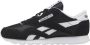 Reebok classic nylon schoenen Black Black White Dames - Thumbnail 5