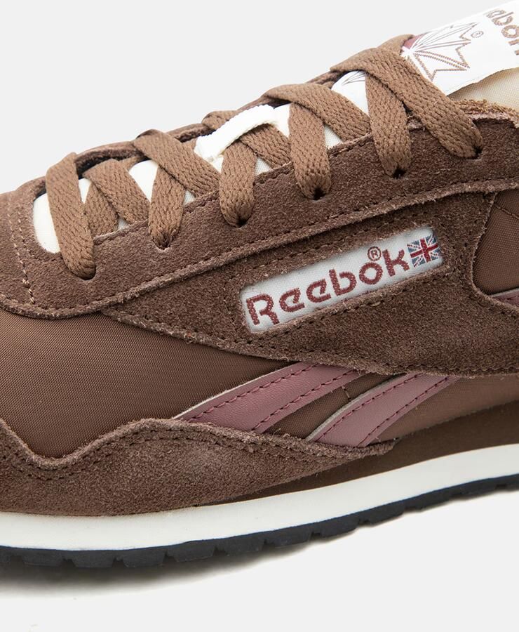 Reebok Sneakers laag 'Classic Az' bruin donkerroze wit - Foto 3