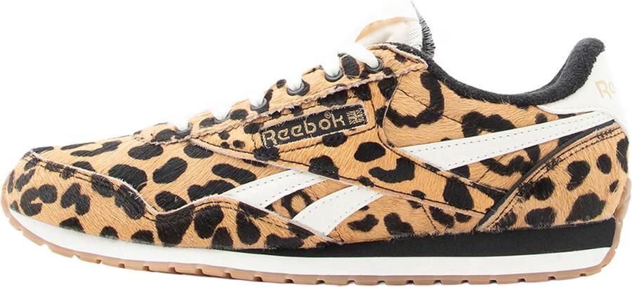 Reebok CLASSIC AZ CHEETAH BLACK CHALK Dames Sneakers Zwart cheetah - Foto 8