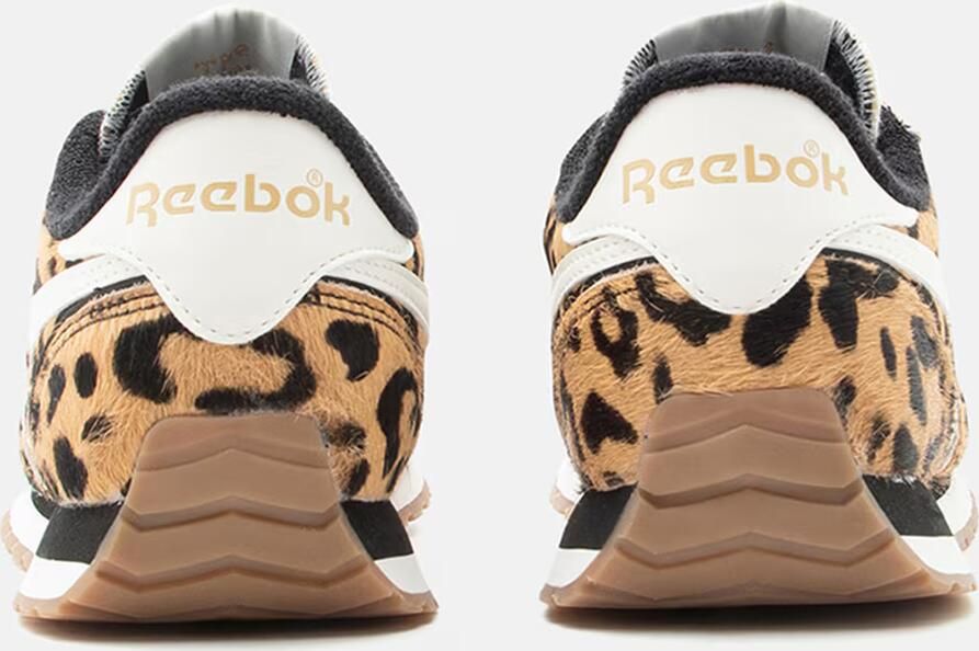 Reebok CLASSIC AZ CHEETAH BLACK CHALK Dames Sneakers Zwart cheetah - Foto 11