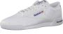 Reebok Classics Ex O Fit Clean Logo INT Heren Sneakers Sportschoenen Schoenen Leer Wit AR3169 - Thumbnail 5