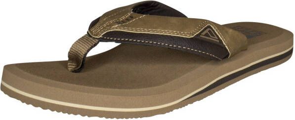 Bruin Tinten Cushion Teenslippers Zomer slippers Heren Cognac - Foto 6