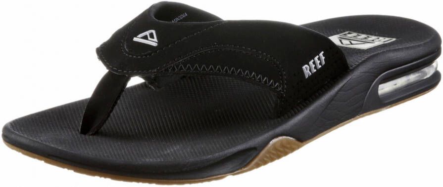 Reef Fanningblack Silver Heren Slippers Zwart Zilver - Foto 19