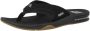 Reef Fanningblack Silver Heren Slippers Zwart Zilver - Thumbnail 7