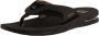 Reef Fanning Heren Slippers Zwart Bruin - Thumbnail 2