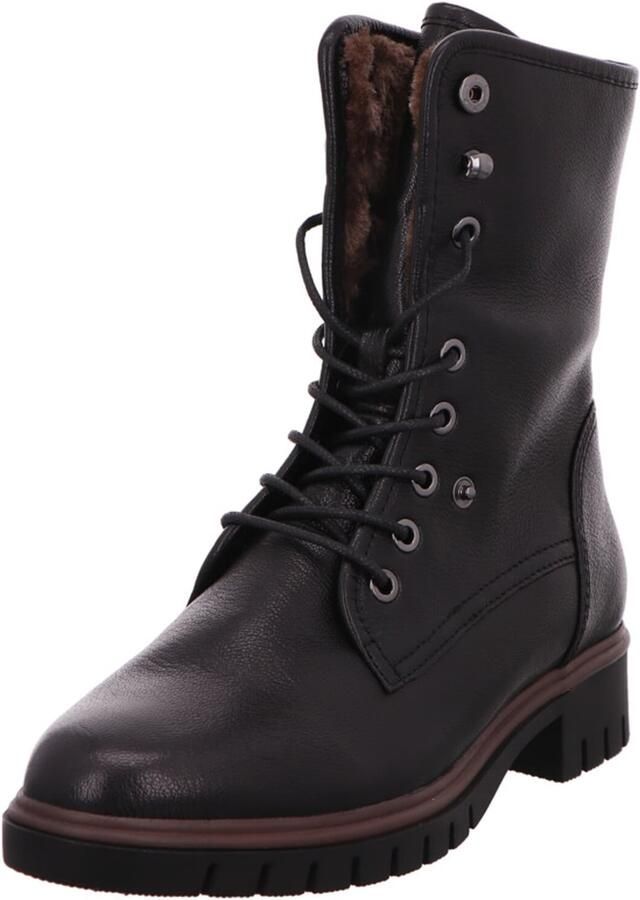Regarde le Ciel Boots 'Stiefel Damen Justina 01 Echtleder in schwarz' bruin