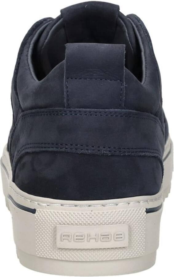 Rehab Heren sneaker Creon nub Artikel 2542 675203 4700 Blauw - Foto 4