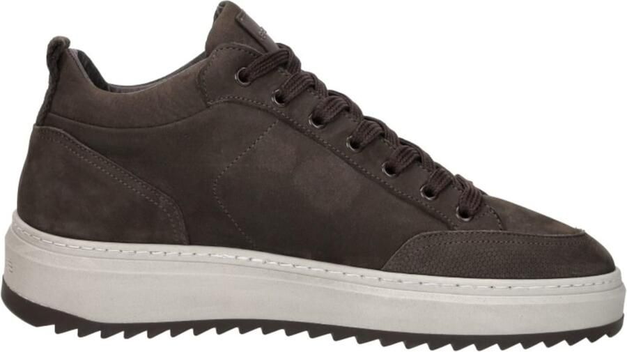 Rehab Sneakers Russel Nub Sneakers Laag donkerbruin Maat