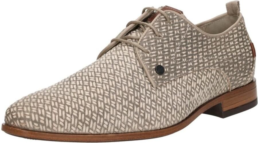 Rehab Greg Braid Nette schoenen Veterschoenen Heren Beige - Foto 2