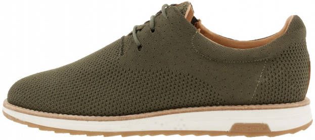 Rehab Nolan Knit Lage sneakers Heren Groen - Schoenen.nl