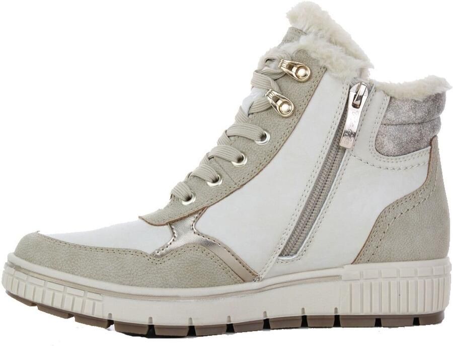 Relife Enkellaarsjes beige - Foto 2