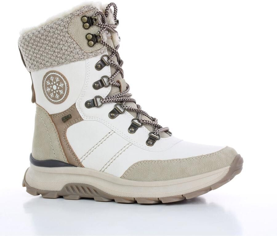 Relife Enkellaarsjes beige - Foto 2