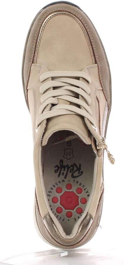Relife Sneakers hoog taupe - Foto 4