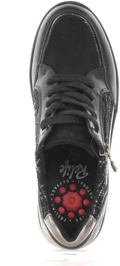 Relife Sneakers hoog zwart - Foto 2