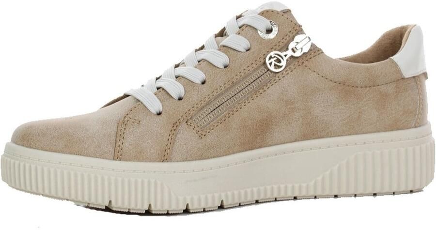 Relife Sneakers laag camel