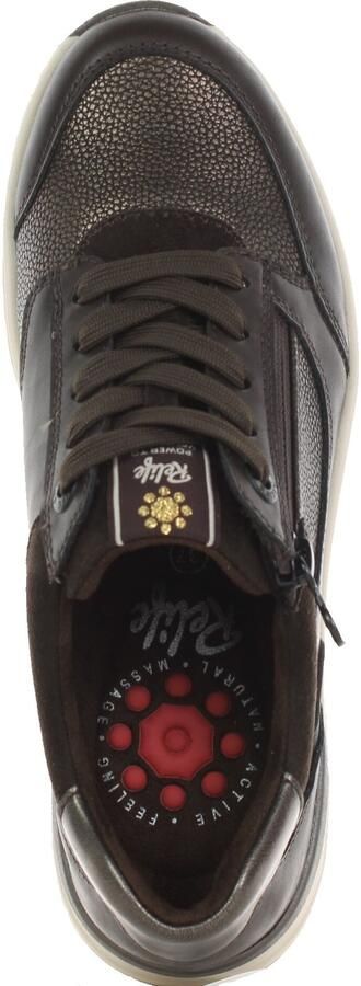 Relife Sneakers laag donkerblauw donkerbruin - Foto 4