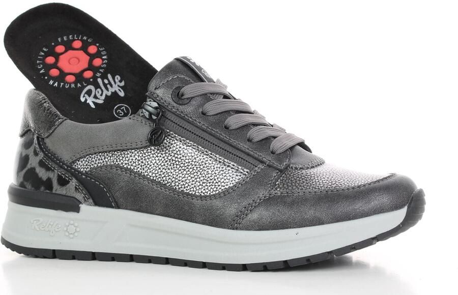 Relife Sneakers laag grijs - Foto 2