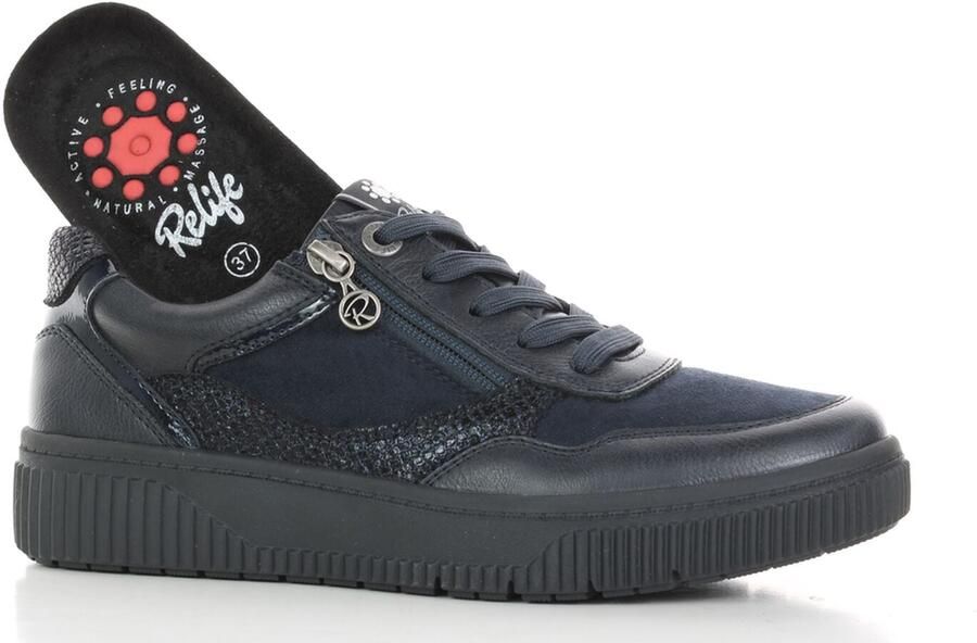 Relife Sneakers laag navy - Foto 2