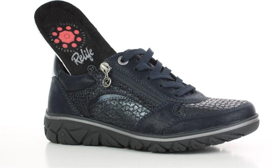 Relife Sneakers laag navy - Foto 2