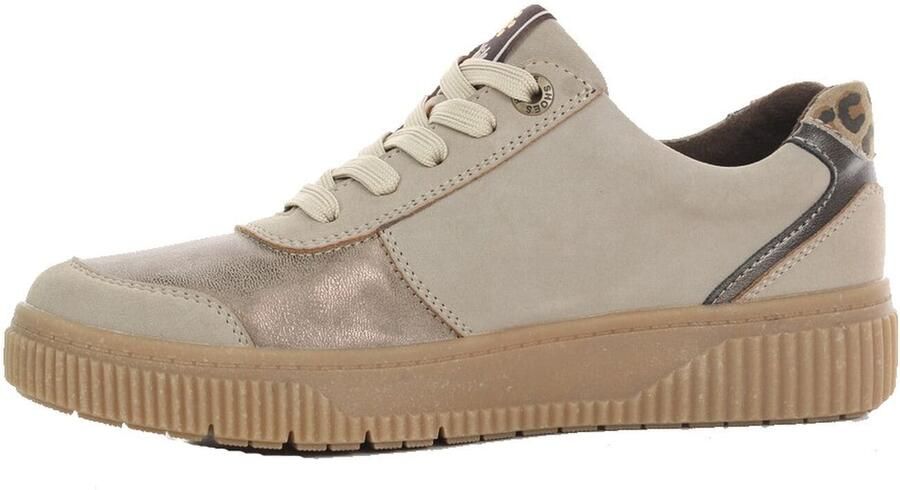 Relife Sneakers laag taupe