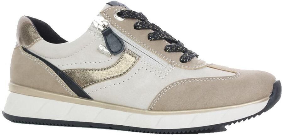 Relife Sneakers laag taupe