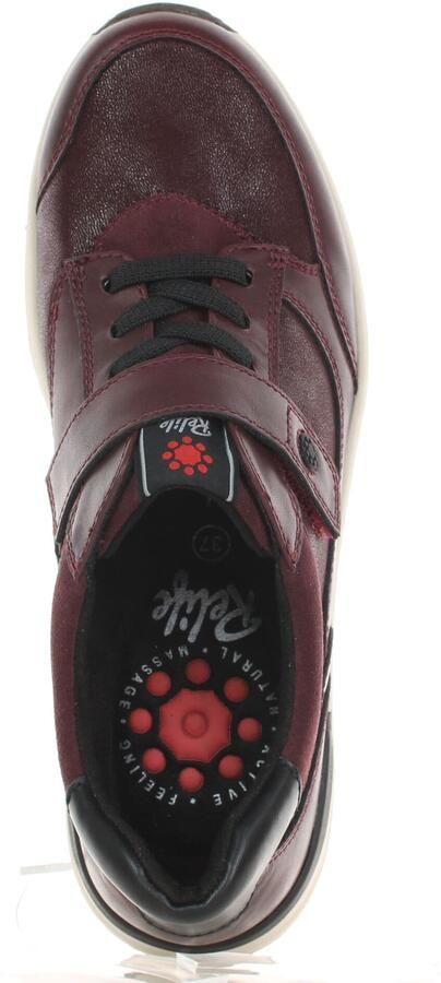Relife Sneakers laag wijnrood - Foto 4