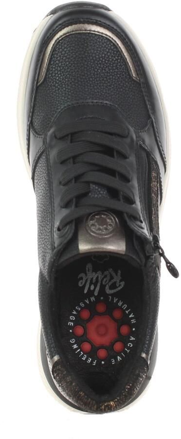 Relife Sneakers laag zwart - Foto 3