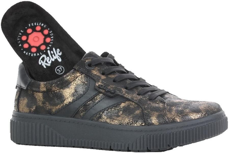 Relife Sneakers laag zwart - Foto 2