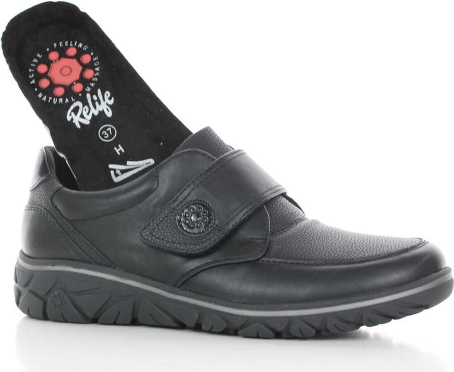 Relife Sneakers laag zwart - Foto 2