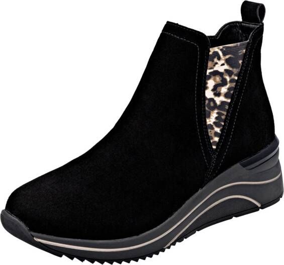 Remonte Sneakers met sleehak Boots chelseaboots enkellaars met zacht voetbed - Foto 2