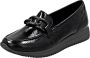Remonte -Dames zwart ballerina's & mocassins - Thumbnail 2