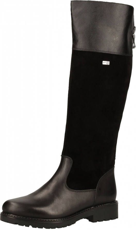 Remonte Stijlvolle Zwarte Lange Hoge Laarzen voor Dames Black Dames - Foto 9