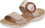Remonte Slippers sleehak zomerschoen instapschoen met verwisselbaar voetbed - Thumbnail 4