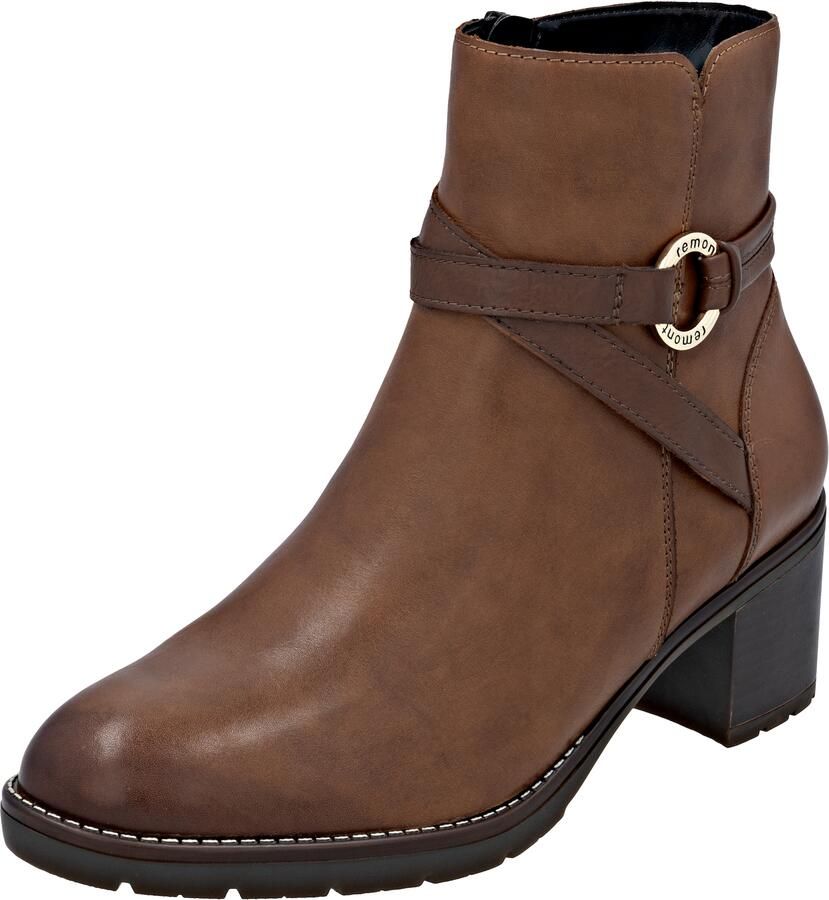 Remonte D2A73-25 Noisette Bottine voor steunzolen