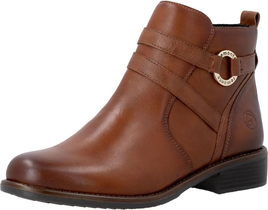 REMONTE Enkellaarsjes cognac