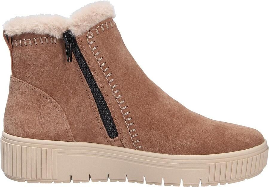 Remonte Beige Suede Dames Boots Beige
