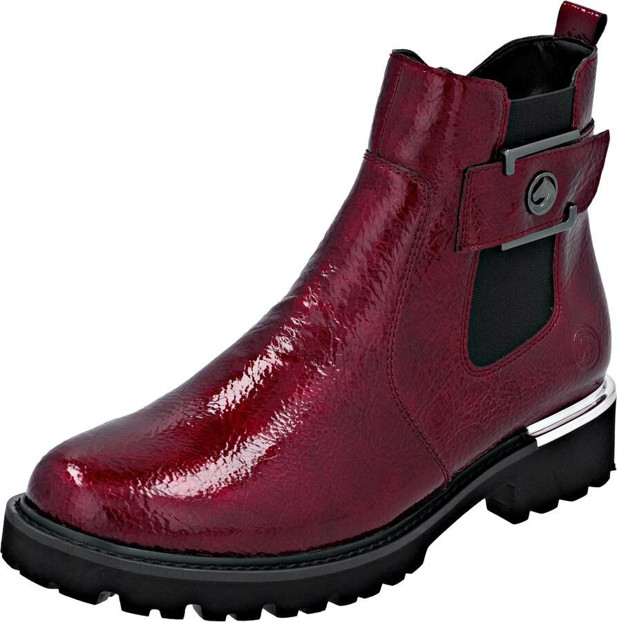 Remonte Chelsea-boots blokhak laarzen enkellaars met praktische binnenrits - Foto 2