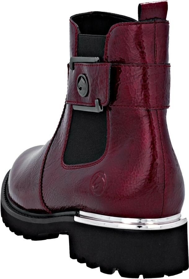 Remonte Chelsea-boots blokhak laarzen enkellaars met praktische binnenrits - Foto 4