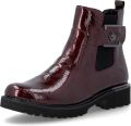 Remonte D8684-35 Wine Bordeaux lakleren bottine - Bordeaux