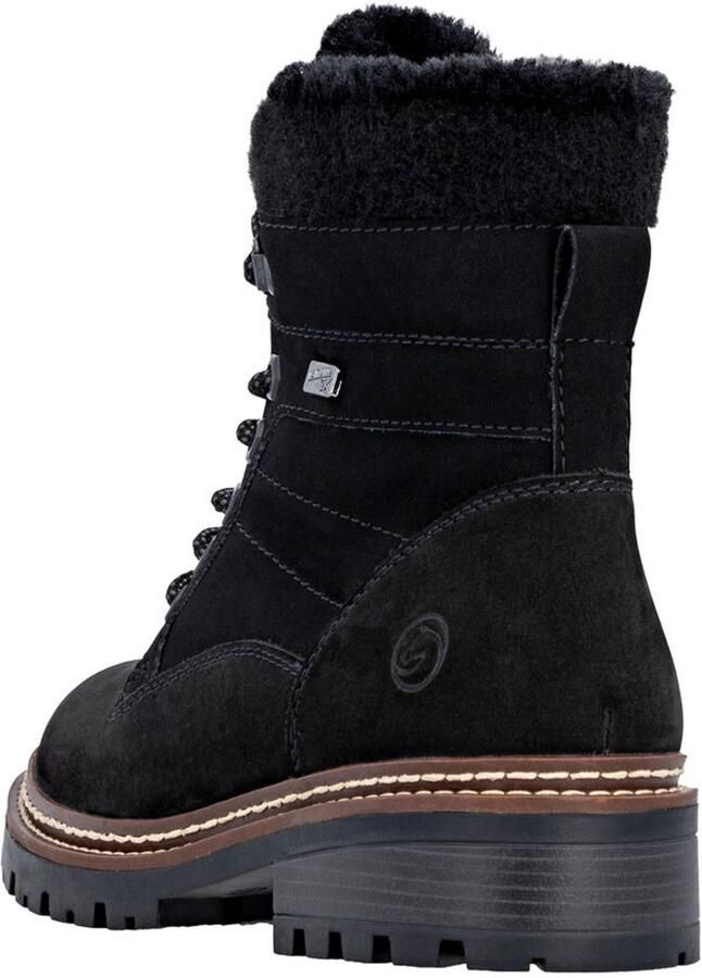 Remonte Winterlaarsjes Elisabeth Hurley-Collection Veterboots met waterafstotend TEX-membraan en fiber grip - Foto 2