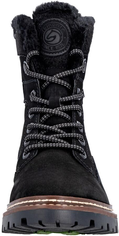 Remonte Winterlaarsjes Elisabeth Hurley-Collection Veterboots met waterafstotend TEX-membraan en fiber grip - Foto 3