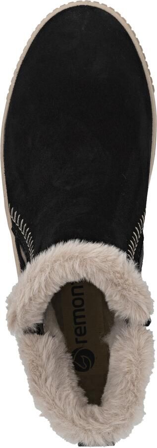 Remonte Winterlaarzen Elisabeth Hurley-Collection Winter enkellaars plateaulaarzen met imitatiebontrand en zacht voetbed - Foto 2